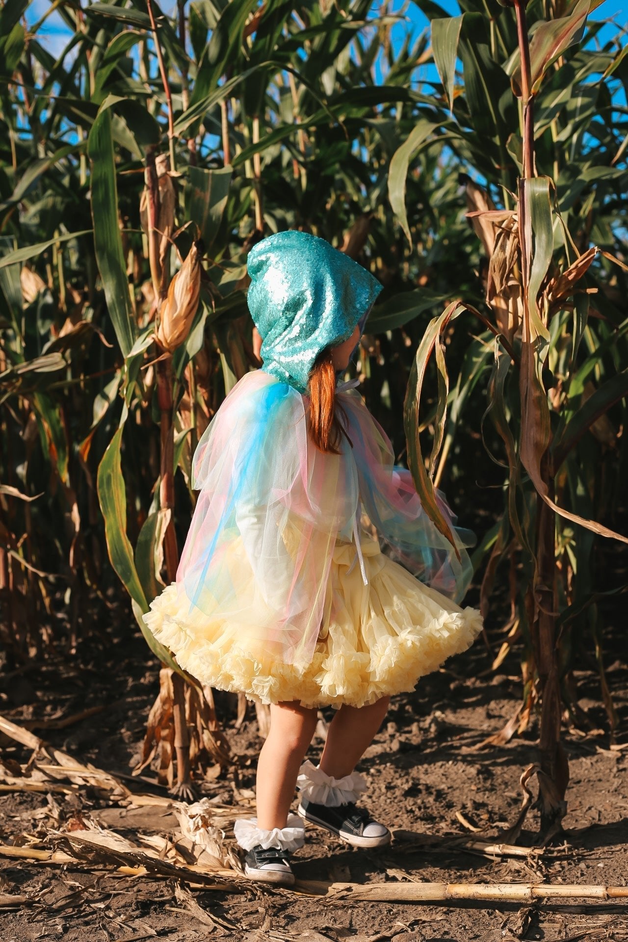"Rainbow Fairy" Magic Cape for open-ended play - Title: Default Title