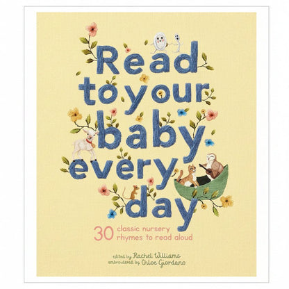 Cover of Read To Your Baby Every Day on a white background
