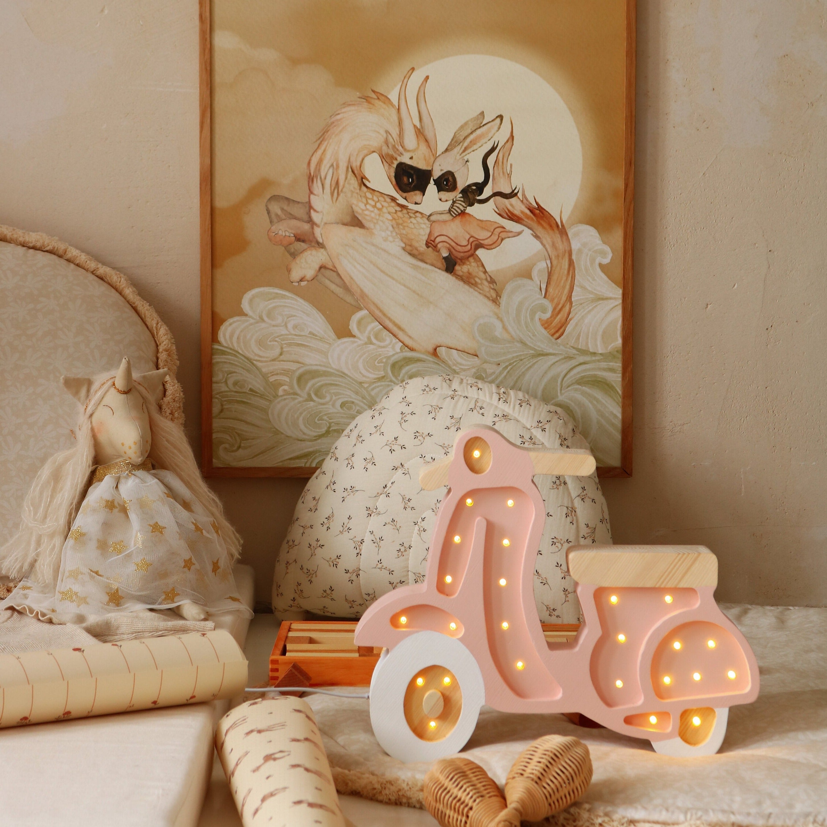 Little Lights Vespa Lamp - Thumbnail 4