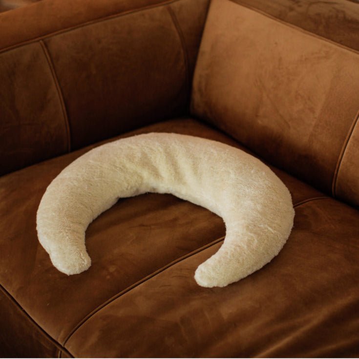 Senger Organic Cotton Nursing PIllow on couch