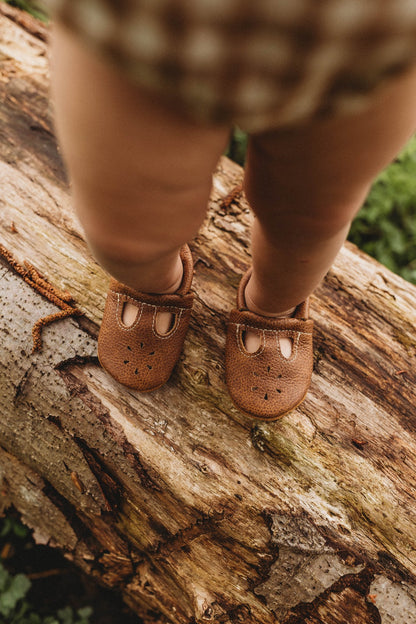 Sepia T-Strap Shoes Baby and Toddler