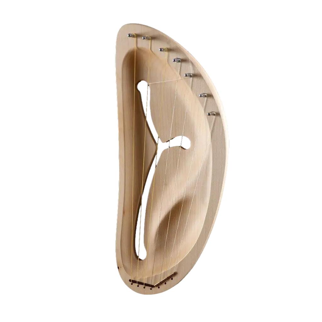 Seven Tone Pentatonic Children's Lyre (LGP - wood, natural String Instruments for open-ended play - Title: Default Title