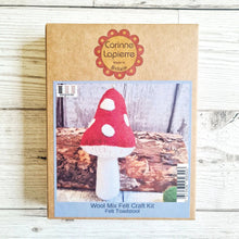 Toadstool Felt Mini Craft Kit - cotton, wool, natural, felt Art & Craft Kits for open-ended play - Title: Default Title