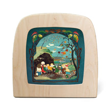 The Story of the Root Children silhouette - Autumn in frame