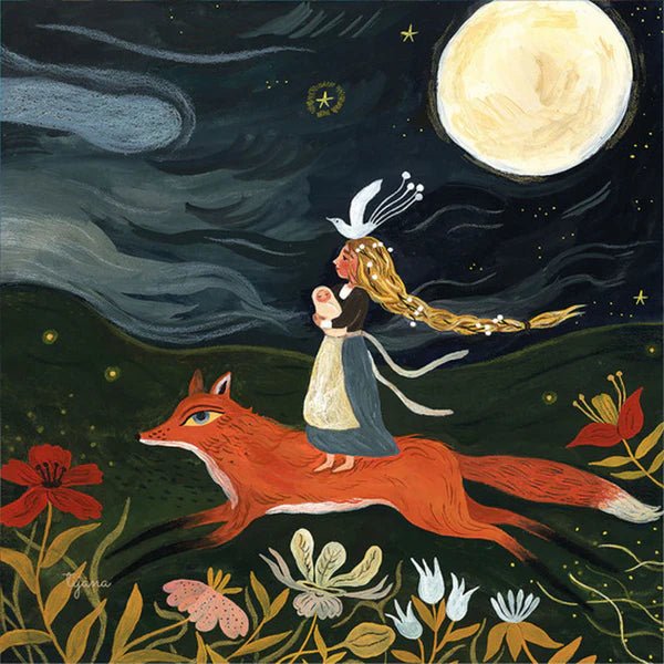 Toverlux Lamp Silhouette - Fox Mother (Tijana Draws) Lamp Accessories for open-ended play - Title: Default Title