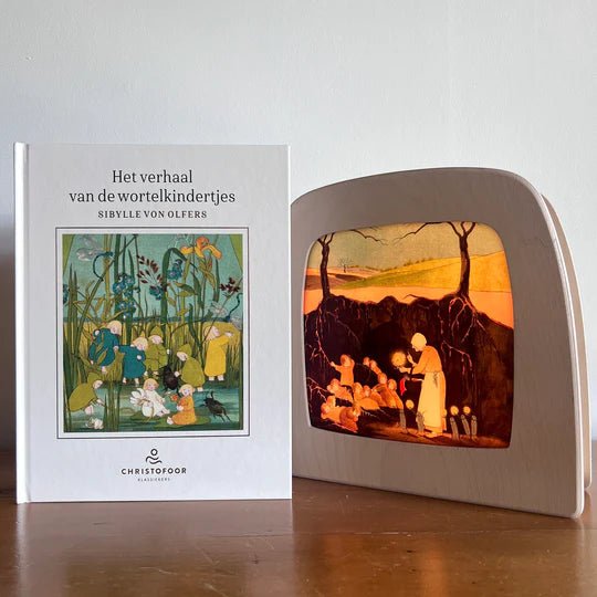 Toverlux Lamp Silhouette Set - The Story of the Root Children (9pcs) - natural Lamp Accessories for open-ended play - Titl...