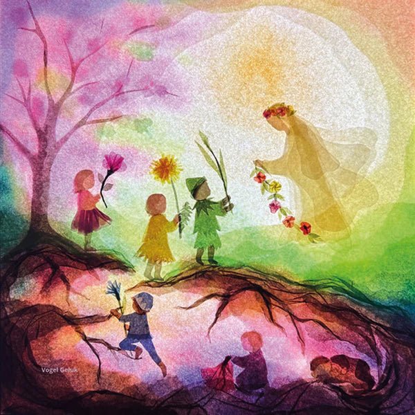 Toverlux Lamp Silhouette - Spring Fairy (Vogel Geluk) Lamp Accessories for open-ended play - Title: Default Title