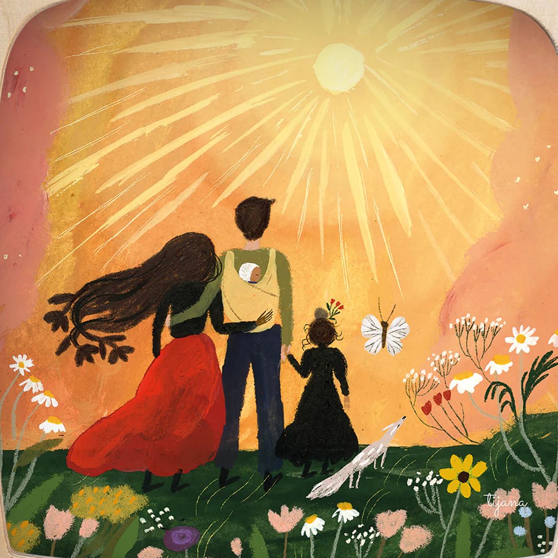 Summer solstice by Tijana Draws - Toverlux silhouette