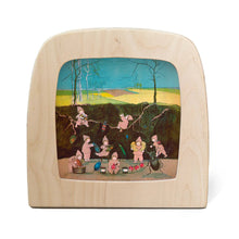 Root Children silhouette - Winter in frame