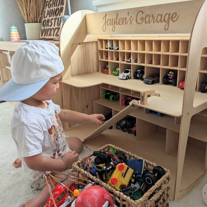 Toy Car Garage Storage