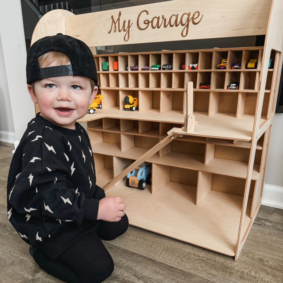 Toy Car Garage Storage