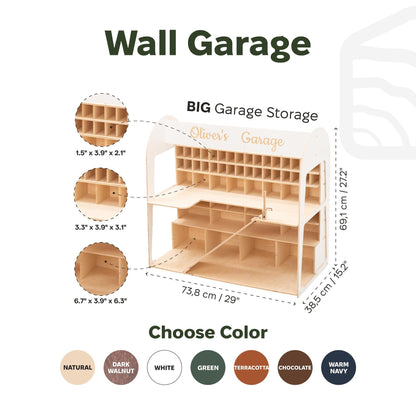 Toy Car Garage Storage