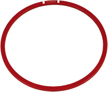 Red Tualoop hoop on a white background
