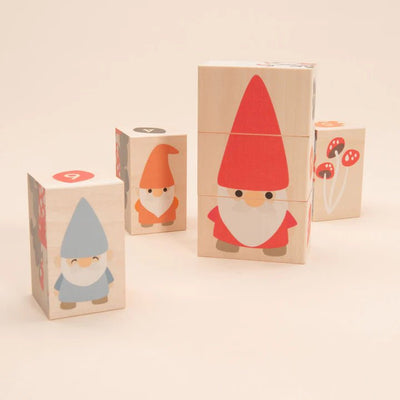 Uncle Goose Environment Blocks - Magic Forest (6 blocks) - wood for open-ended play - Title: Default Title
