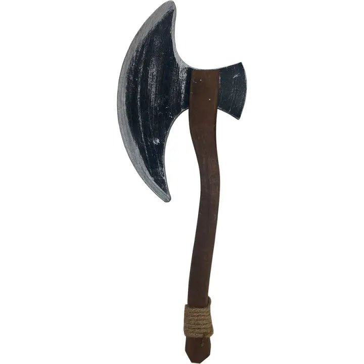 Wooden Battle Axe "Isaak" - wood, hemp Wooden Toys for open-ended play - Title: Default Title
