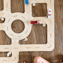 Wooden Car Track Toy