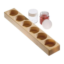 Wooden Paint Jar Holder with 100mL Jars