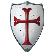 Wooden Play Buckler Shield - Templar - wood, leather Wooden Toys for open-ended play - Title: Default Title