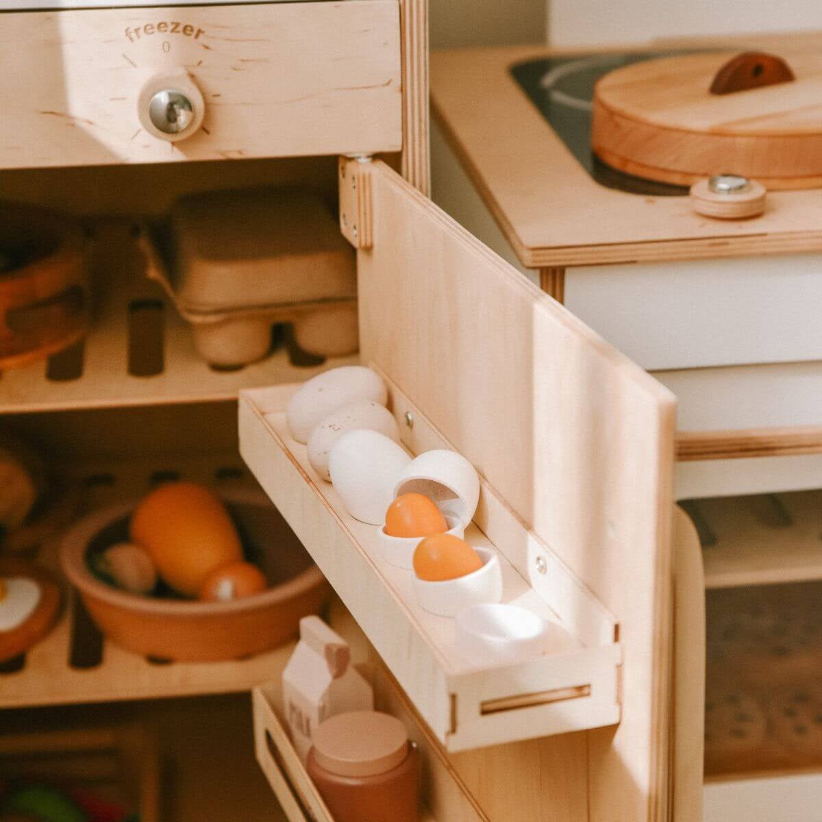 Wooden Play Fridge
