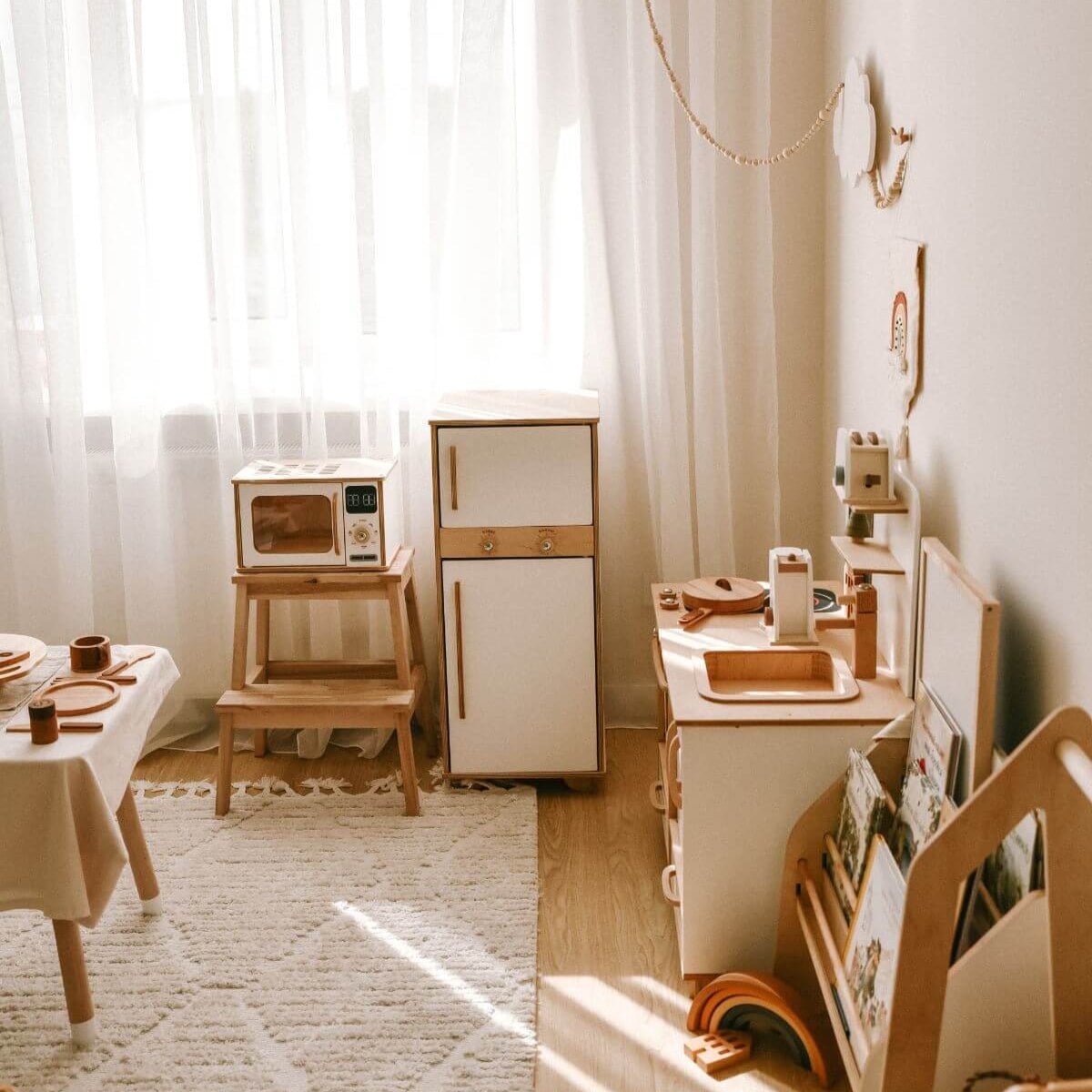 Wooden Play Fridge