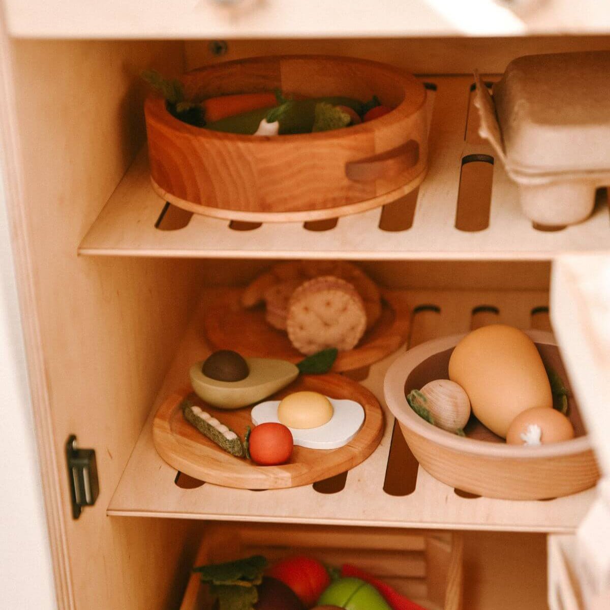 Wooden Play Fridge