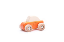 Wooden Pullback Car by Bajo - wood Vehicles for open-ended play - Title: Default Title