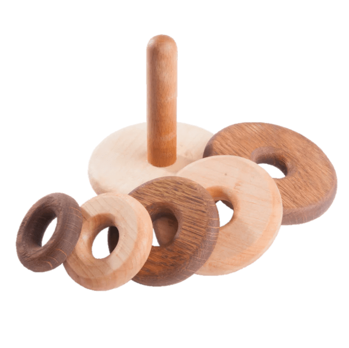 Wooden Stacking Rings