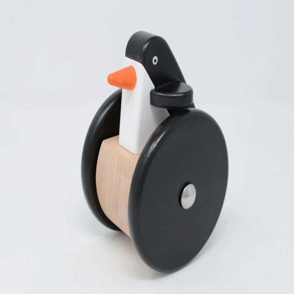 Bajo Wooden Wobbling Penguin - blueottertoys-BJ21530