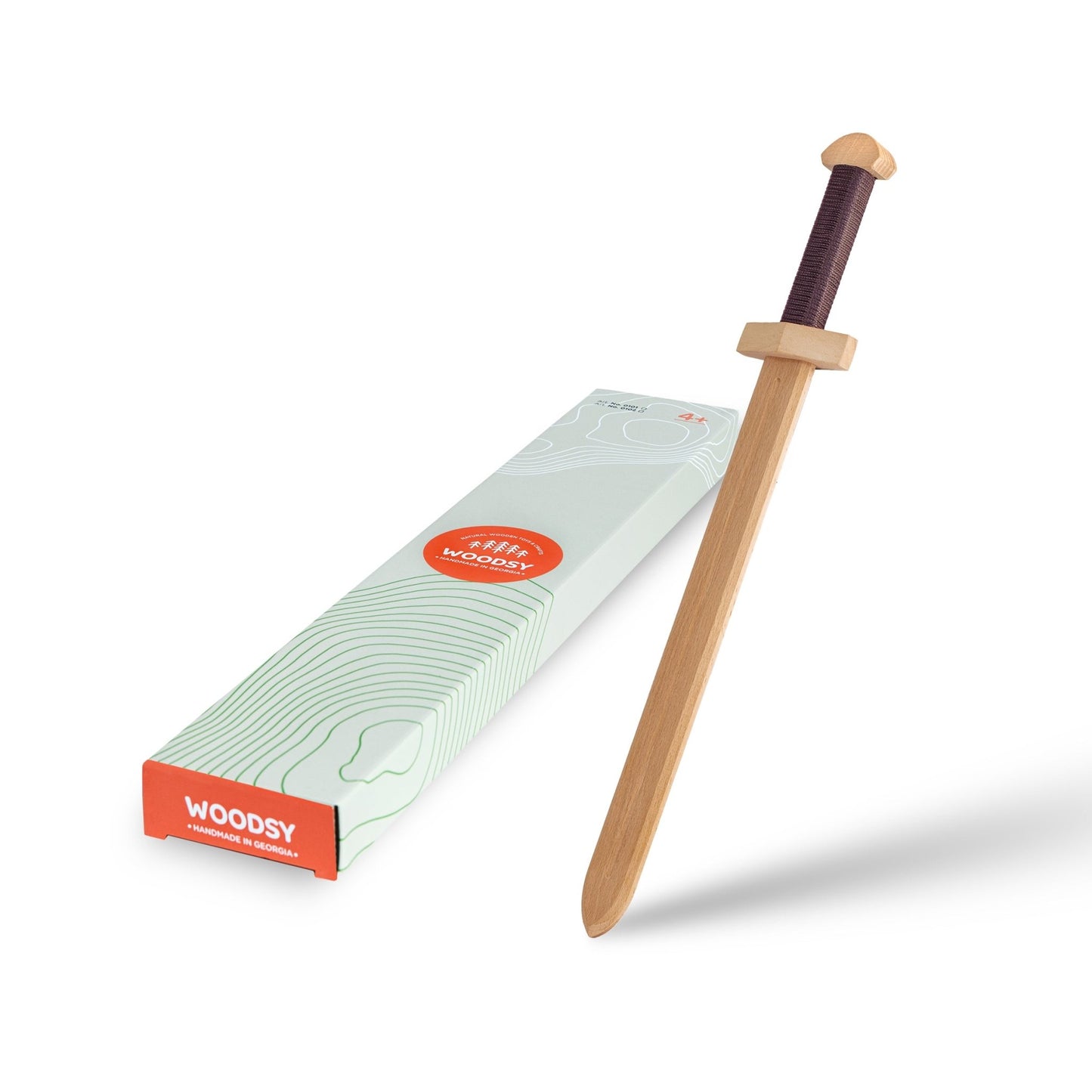 Woodsy Small Double Edged Sword - wood Wooden Toys for open-ended play - Title: Default Title