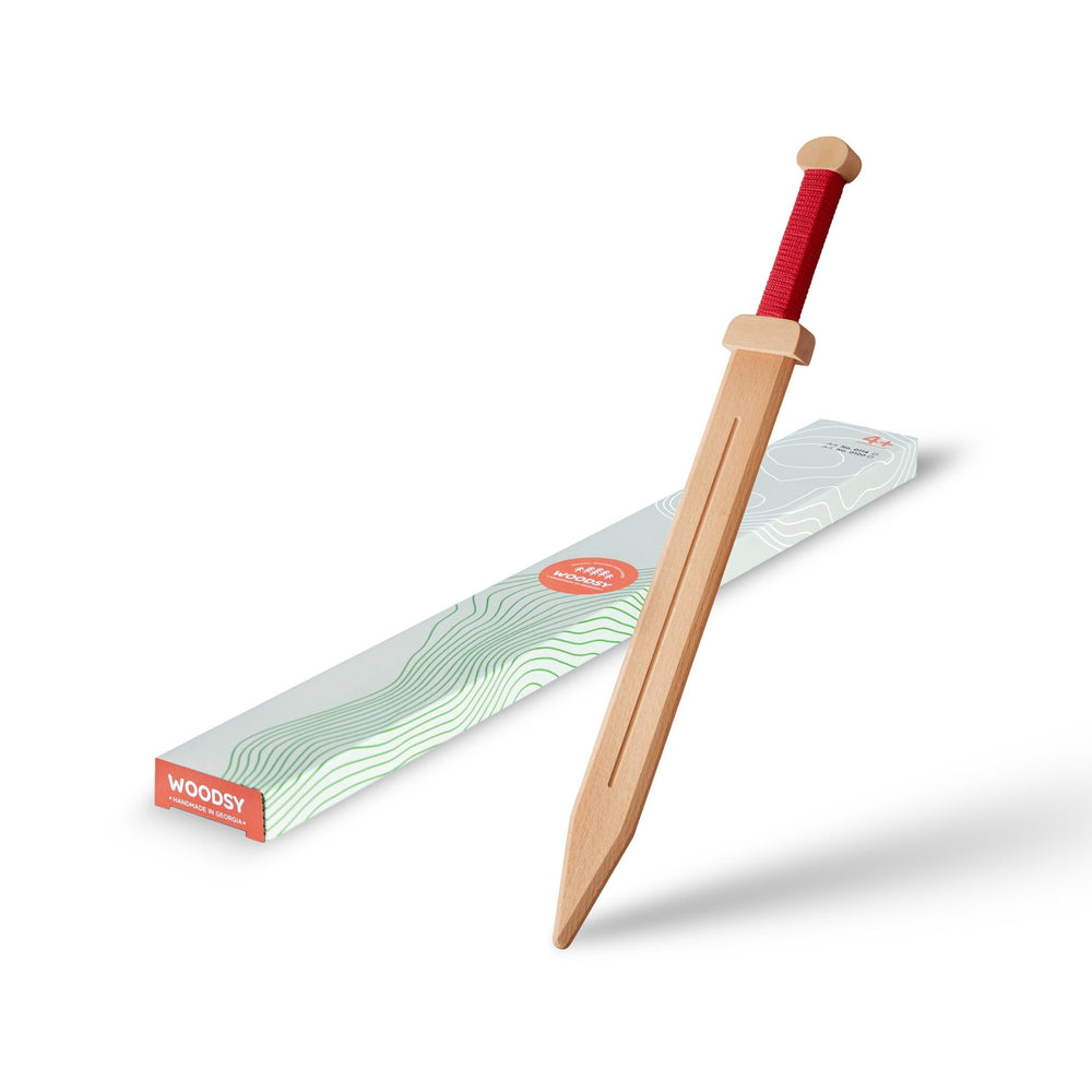 Woodsy Wooden Roman Sword - wood Wooden Toys for open-ended play - Title: Default Title