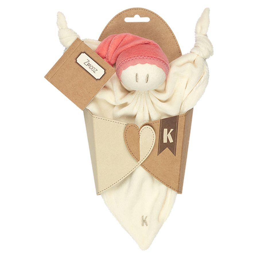 Keptin-Jr Organic Cotton Zmooz - Velour - cotton Dolls for open-ended play - Color: Cornflower