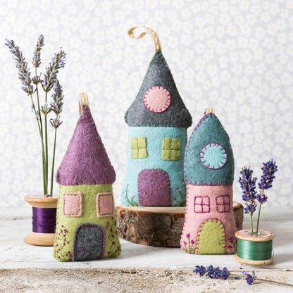 Lavender House Felt Craft Kit - wool, felt for open-ended play - Title: Default Title