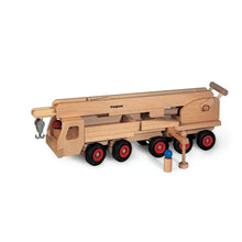 Fagus Wooden Mobile Crane - wood Vehicles for open-ended play - Title: Default Title