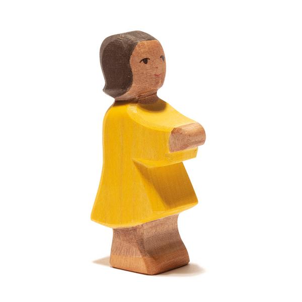 Ostheimer Daughter - Brown Skin - wood Wooden Figures for open-ended play - Title: Default Title