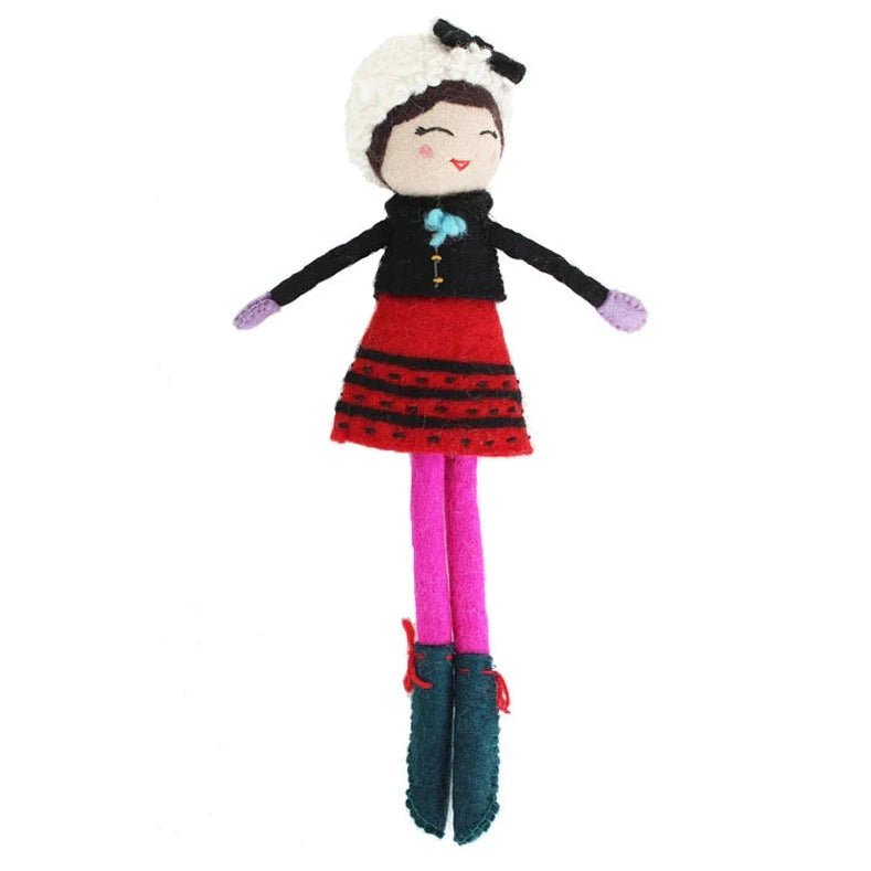 French Knot - Matina Doll - wool Dolls for open-ended play - Title: Default Title