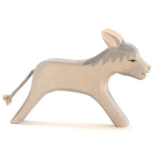 Ostheimer Wooden Donkey, Running - wood, natural Wooden Figures for open-ended play - Title: Default Title