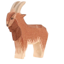 Ostheimer Wooden Figure - Goat, Male - wood, natural Wooden Figures for open-ended play - Title: Default Title