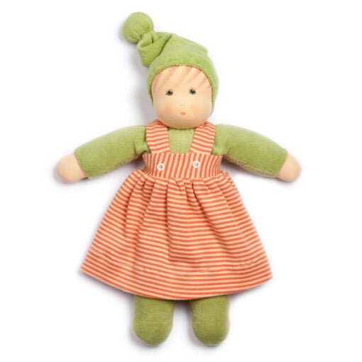 Nanchen Nanchen Organic Doll - "Madel" Green - blueottertoys-NC122047