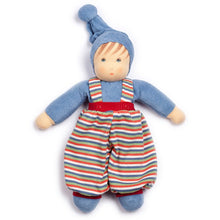 Nanchen Organic Doll - Bub, Blue - cotton, wool Dolls for open-ended play - Title: Default Title