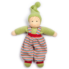 Nanchen Organic Doll - Bub, Green - cotton, wool Dolls for open-ended play - Title: Default Title