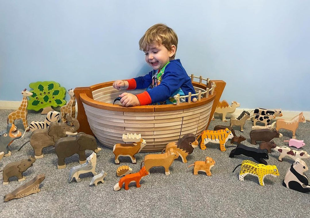 
                  
                    Wooden Noah's Ark by Holztiger Holztiger
                  
                