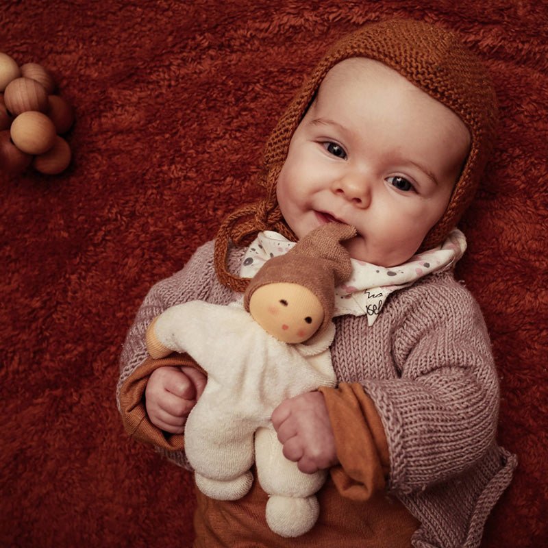 
                  
                    Nanchen Organic Cotton Waldorf Rattle Doll "Nucki" Nanchen
                  
                