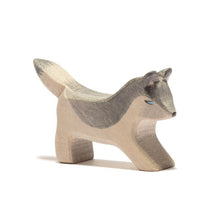 Ostheimer Wolf Small - wood, natural Wooden Figures for open-ended play - Title: Default Title