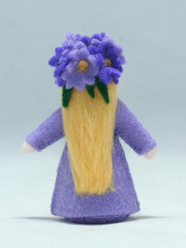 Ambrosius Ambrosius Flower Fairies - Alpine Aster Flower Hat Dolls - blueottertoys-EC-AAFFHFS