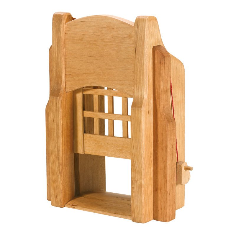 Ostheimer Wooden Portcullis - wood, natural Castle for open-ended play - Title: Default Title