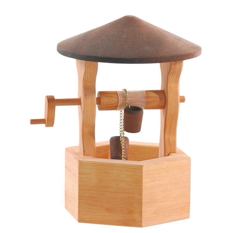 Wooden Wishing Well (Ostheimer) - wood Wooden Figures for open-ended play - Title: Default Title