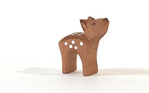 Ostheimer Ostheimer Small Wooden Deer, Head High - blueottertoys-MV15304