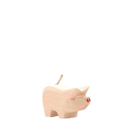 Ostheimer Piglet - wood, natural Wooden Figures for open-ended play - Title: Default Title