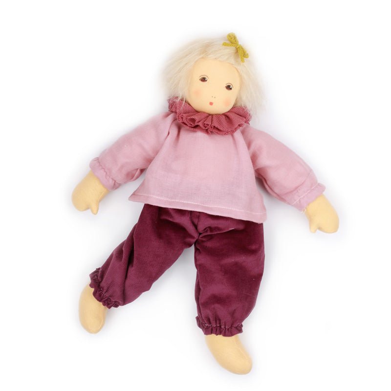 Nanchen Organic Doll - Paula - cotton, wool Dolls for open-ended play - Title: Default Title