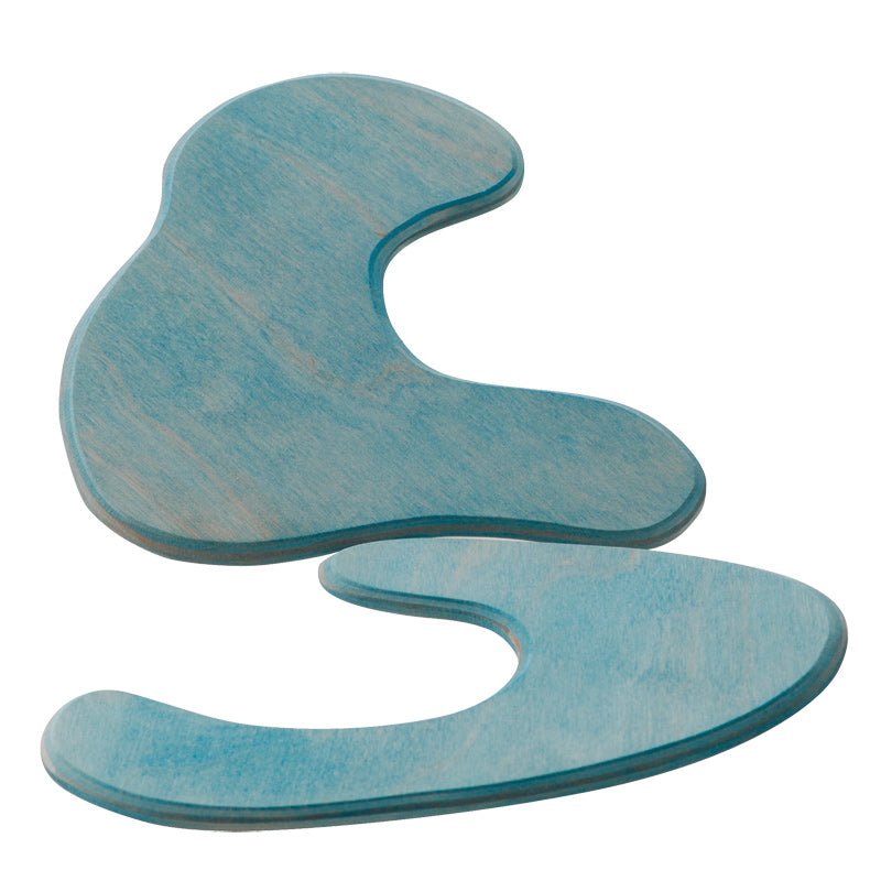 Ostheimer Pond Plates - wood, natural Wooden Figures for open-ended play - Title: Default Title